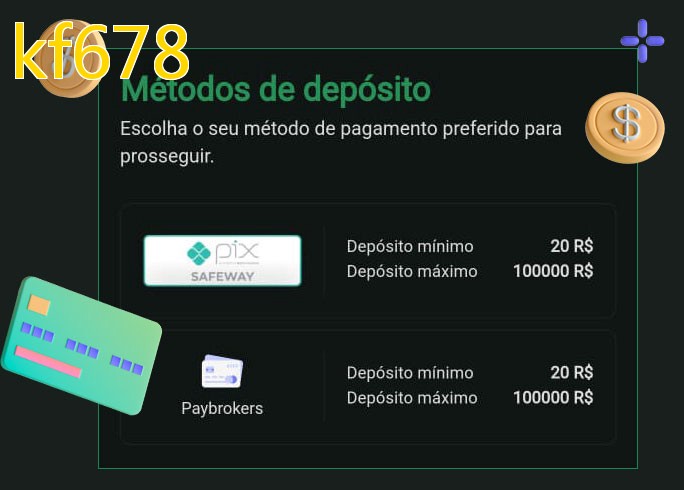 O cassino kf678bet oferece uma grande variedade de métodos de pagamento